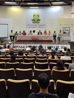 Audiência pública do CAC foi realizada na Universidade Regional do Cariri (Urca), no Crato