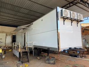 Carreta Conectados Pela Cura do Hospital São Vicente de Paulo, em Barbalha.