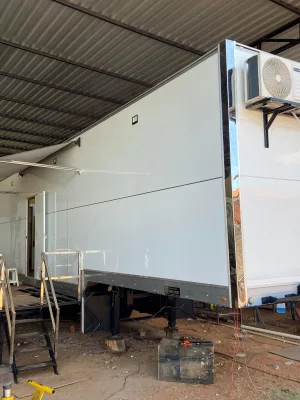 Carreta Conectados Pela Cura do Hospital São Vicente de Paulo, em Barbalha.