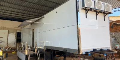 Carreta Conectados Pela Cura do Hospital São Vicente de Paulo, em Barbalha.