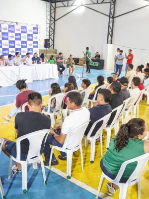 7ª edição do programa “Câmara com o Povo”, no bairro Palmeirinha, em Juazeiro do Norte.