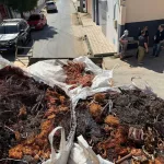 Fios de cobre e alumínio ilícitos em Juazeiro do Norte.