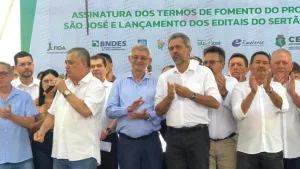 Dr. Antonio Coutinho (PT) participa da assinatura do Termo de Fomento do Projeto São José. | Foto: Reprodução
