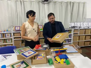 Secretária de Educação de Várzea Alegre, Fábia Oliveira.