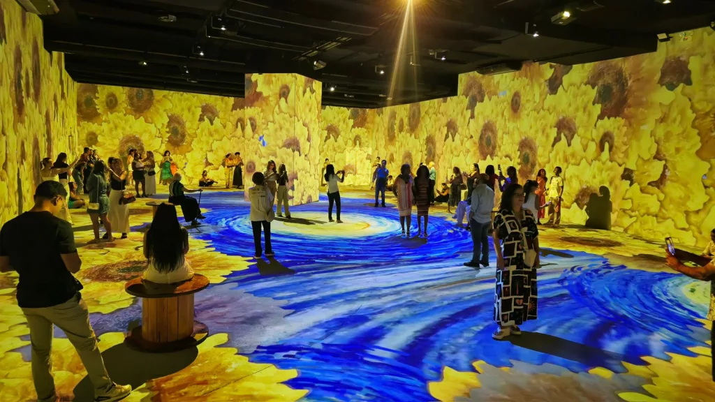 exposição imersiva ‘Van Gogh & Impressionistas’.
