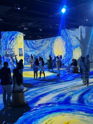 exposição imersiva ‘Van Gogh & Impressionistas’.