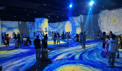 exposição imersiva ‘Van Gogh & Impressionistas’.