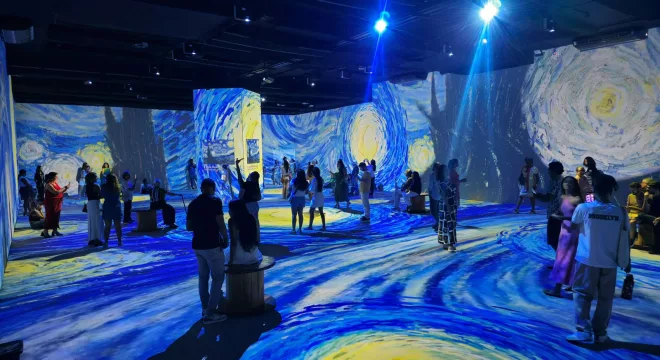 exposição imersiva ‘Van Gogh & Impressionistas’.