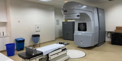 Acelerador Linear do Hospital Maternidade São Vicente de Paulo.