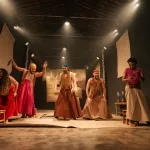 Espetáculo da 10ª Mostra de Teatro Repertórios em Casa, no Crato.