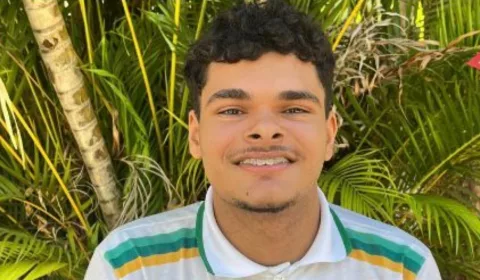Joel Souto Lima é aluno da escola estadual Aderson Borges de Carvalho