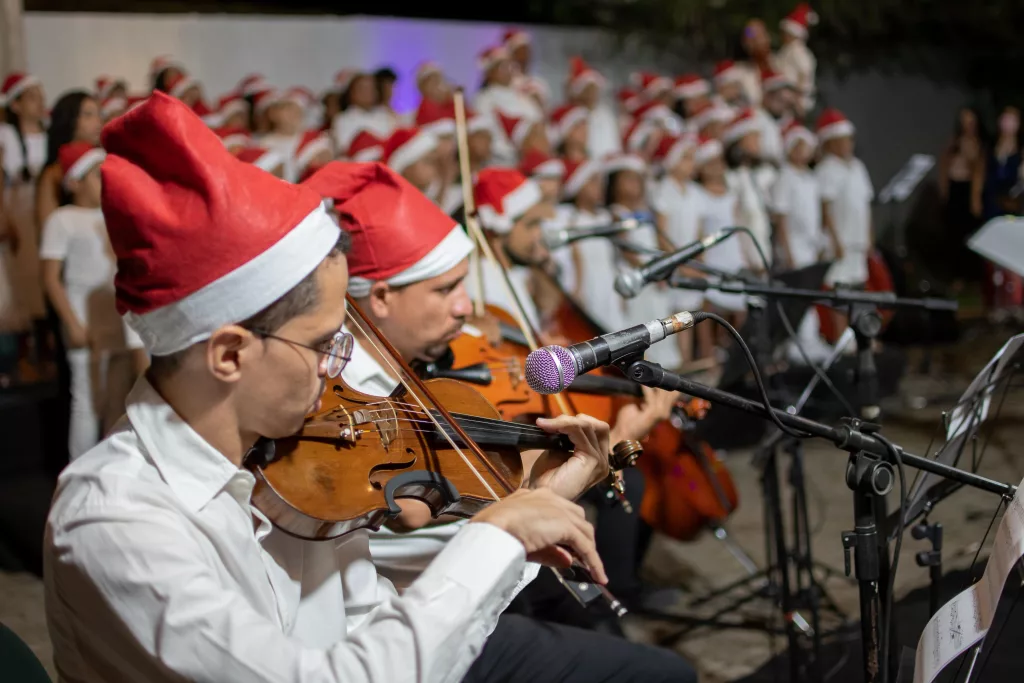 Concerto de Natal da Vila da Música.