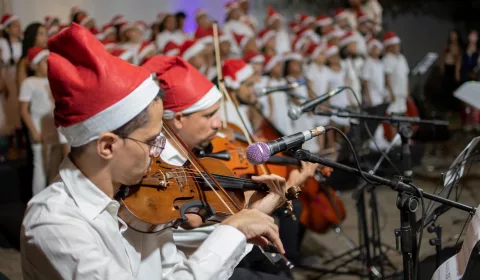 Concerto de Natal da Vila da Música.
