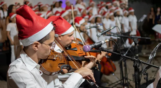 Concerto de Natal da Vila da Música.