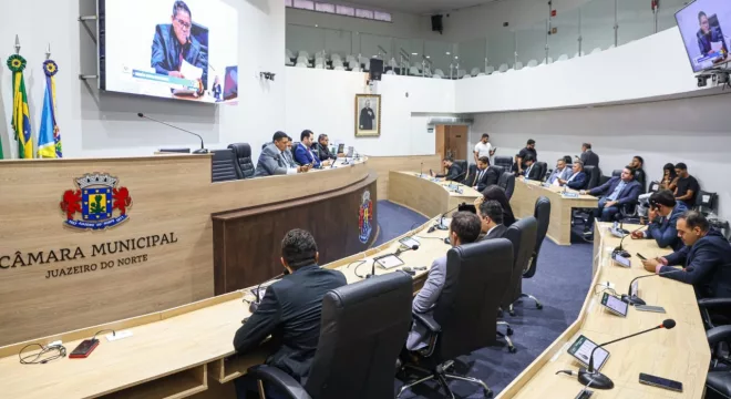 Plenário da Câmara de Juazeiro do Norte