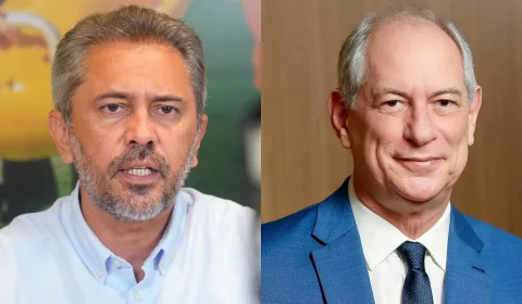 Elmano de Freitas e Ciro Gomes | Fotos: Reprodução