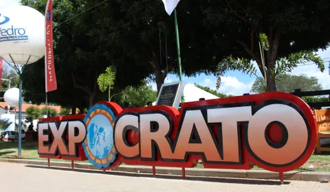 Letreiro da Expocrato