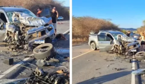 A quarta ocupante do veículo, Viviane Soares, fisioterapeuta e irmã gêmea de Vitória, foi socorrida em estado grave