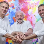 Lula, Camilo e Elmano