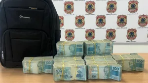 Montante de R$ 500 mil apreendido pela PF em Juazeiro do Norte.