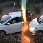 Criança atropelada em Barbalha.