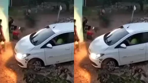 Criança atropelada em Barbalha.