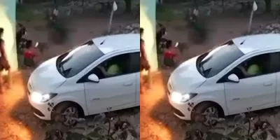 Criança atropelada em Barbalha.