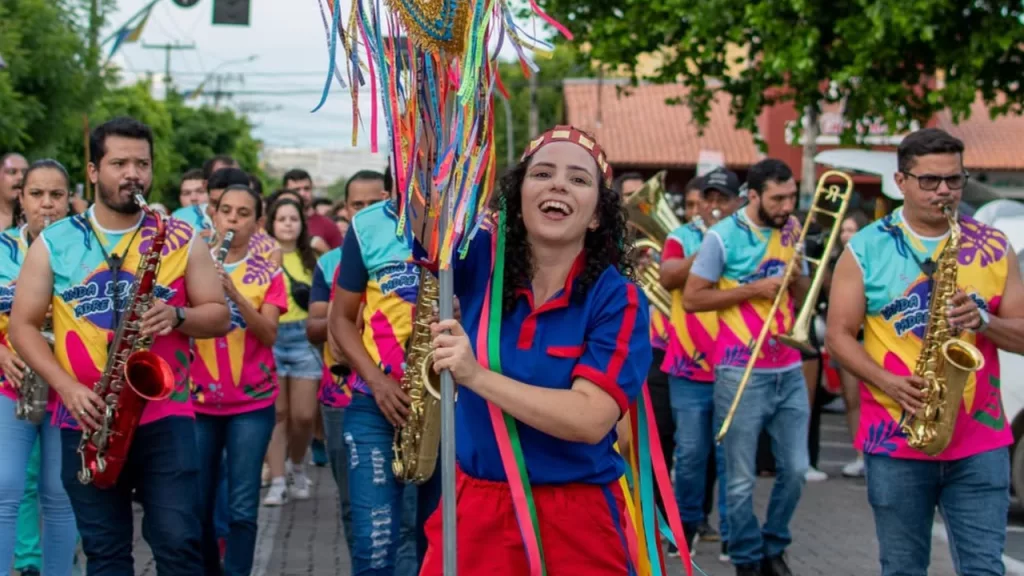 Bloco memorias de um carnaval, em Juazeiro do Norte.