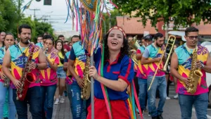 Bloco memorias de um carnaval, em Juazeiro do Norte.