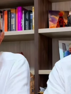 Dr Leitão e André Barreto, vice-prefeito e prefeito do Crato.