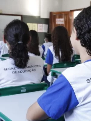 Alunos da rede de ensino municipal do Crato.