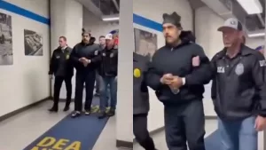 Nicolás Maduro detido na sede da Agência Antidrogas dos EUA