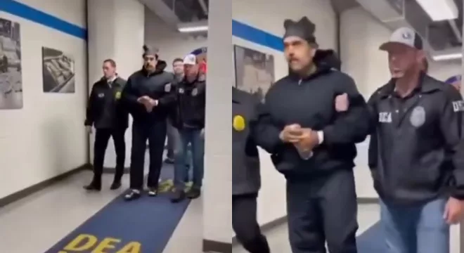 Nicolás Maduro detido na sede da Agência Antidrogas dos EUA