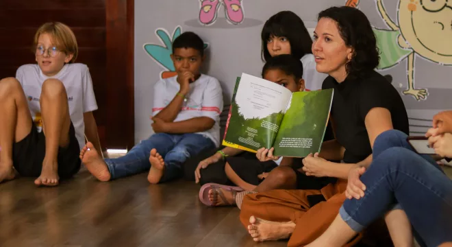 Projeto realiza atividades literárias para crianças e adolescentes em Missão Velha