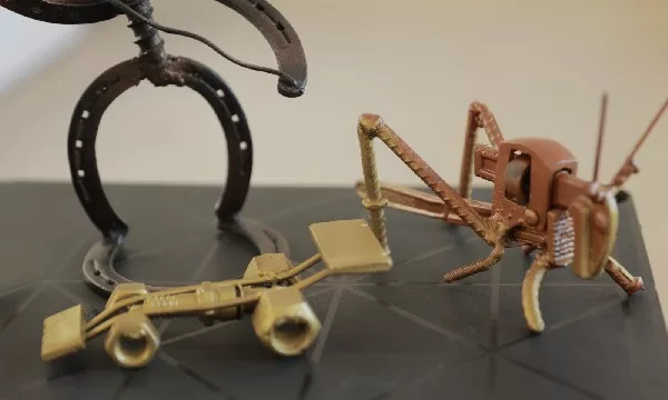 Exposição "Arte em Ferro" será exibida em Juazeiro do Norte.