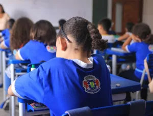 Aluno em sala de aula, Juazeiro do Norte