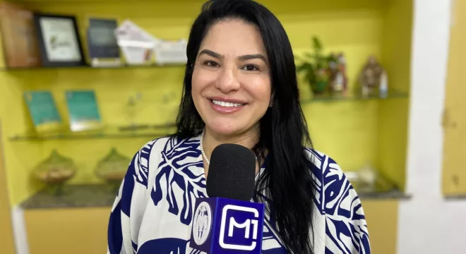 Secretária de Assistência Social Josy Lima | Foto: Guto Vital/ M1