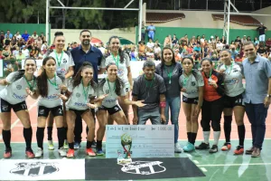 Time vencedor do Jogos de Férias, em Varzea Alegre.