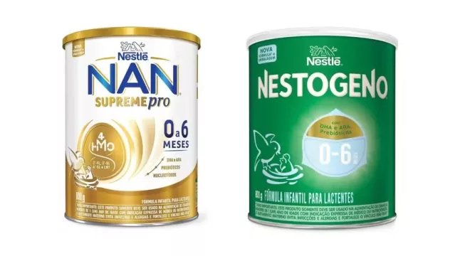 Produtos com alguns lotes suspensos pela Anvisa.