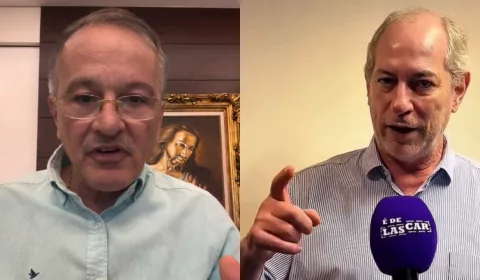 Giovanni Sampaio e Ciro Gomes |
