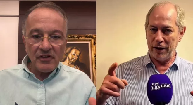 Giovanni Sampaio e Ciro Gomes |