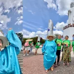 Eudora Soares, de 84 anos, realizou sonho de conhecer Juazeiro do Norte