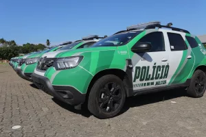 Viatura blindada da Policia Militar do Ceará.