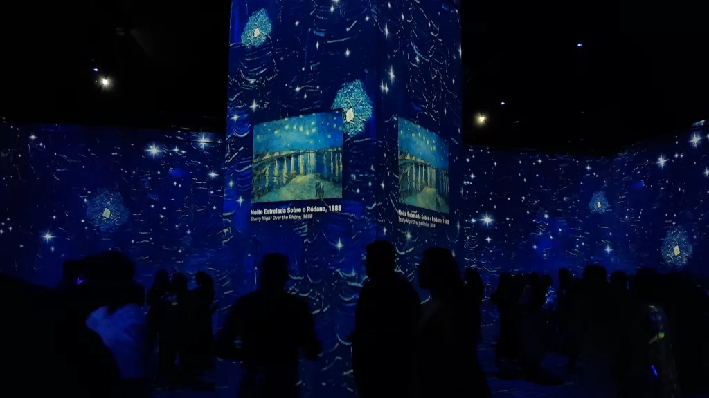 Exposição imersiva ‘Van Gogh & Impressionistas’. 
