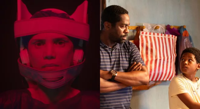 Imagens promocionais de “Fiz um foguete imaginando que você vinha” e “Feito Pipa”, dois filmes cearenses premiados no Festival de Cinema de Berlim.