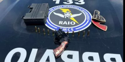 CPRAIO apreende arma de fogo e prende suspeito em Missão Velha