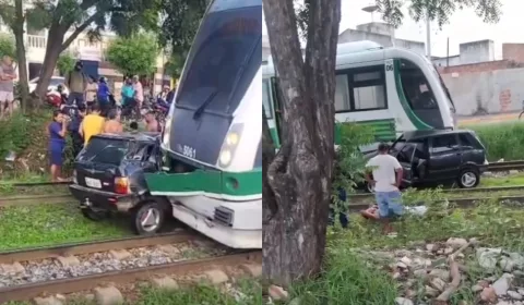 Acidente em Sobral deixa motorista ferido.