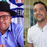 Dariomar Rodrigues, ex-prefeito de Altaneira e Geovane Guedes, ex-prefeito de Araripe.