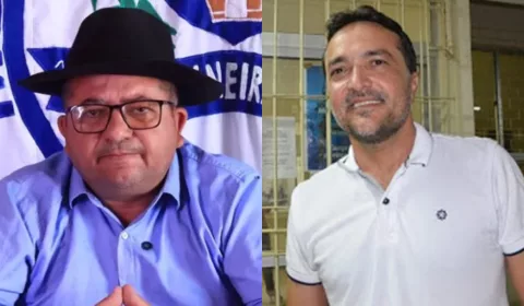 Dariomar Rodrigues, ex-prefeito de Altaneira e Geovane Guedes, ex-prefeito de Araripe.