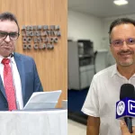 Pedro Lobo (PT), suplente de deputado estadual, e André Barreto (PT), prefeito do Crato.